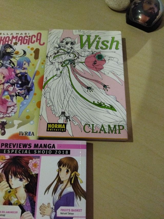 Lote tres libros manga