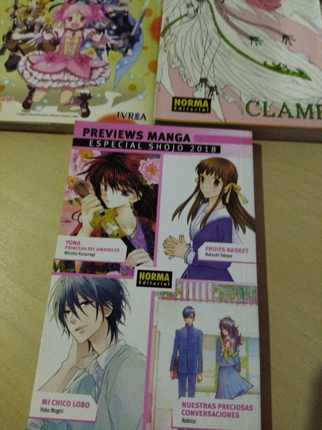 Lote tres libros manga