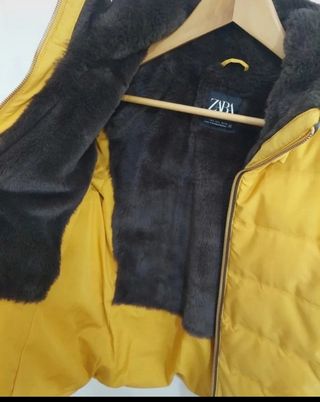 chaquetón mujer zara 