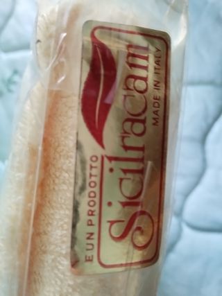 Set asciugamani ricamati viso+ bidet - Sicilracam