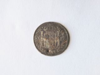 dos reales plata 1821