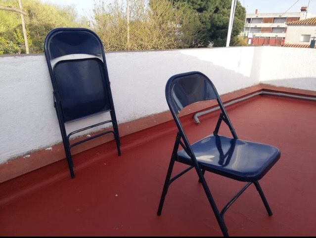 Sillas metalicas vintage