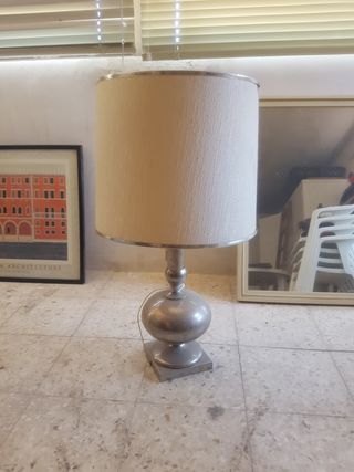 lampara  alpaca vintage