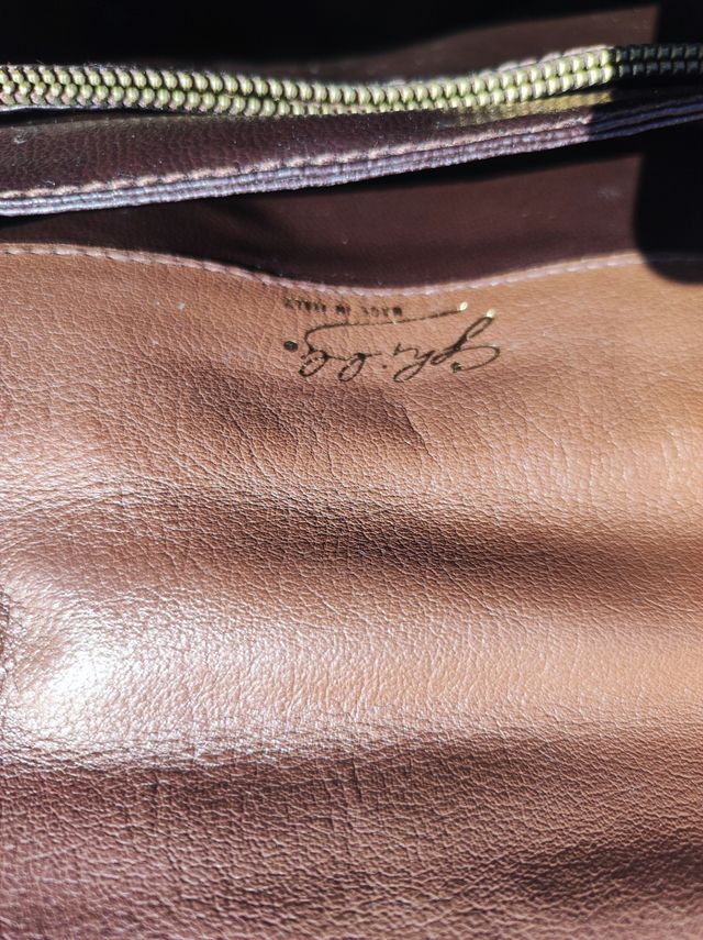 Bolso de piel Italian Ghill