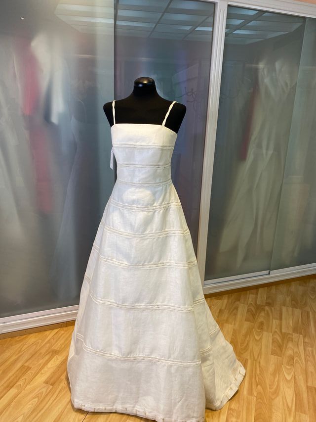 vestido de novia tirantes