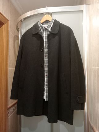 ABRIGO PAÑO ZARA T L