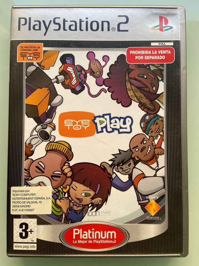 Juego playstation 2 Eyetoy Play