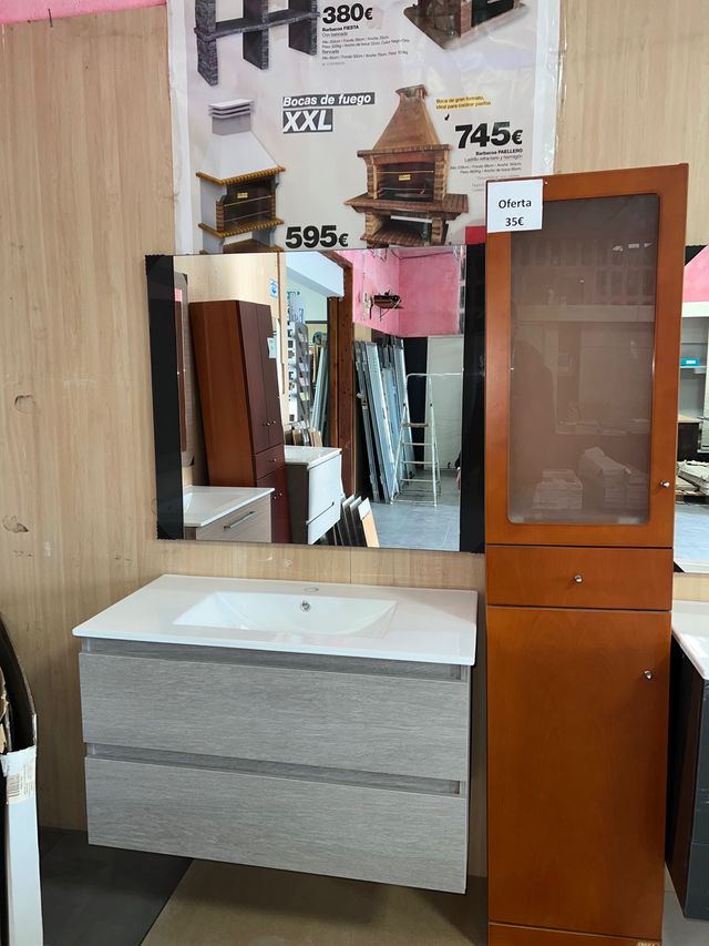 Oferta de lavamanos en stock de 90cm/80cm y 70cm
