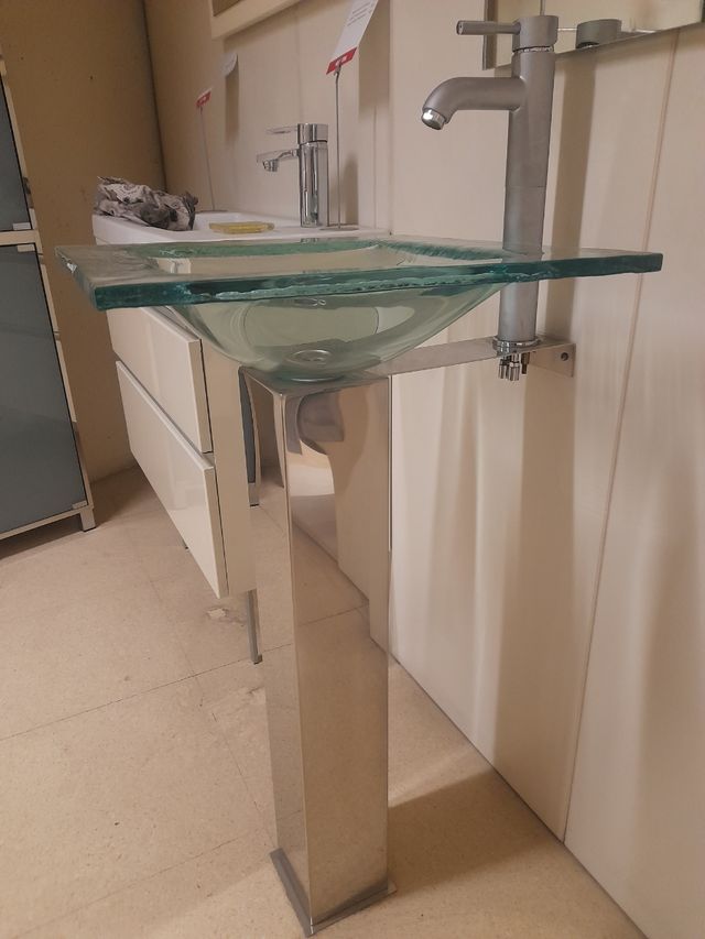 Lavabo cristal nuevo