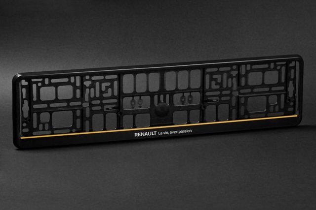 Portamatricula para Renault Sport