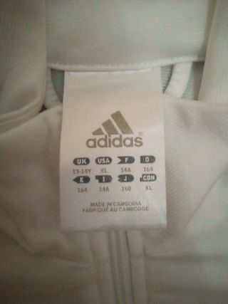 Chaqueta Adidas Blanca 