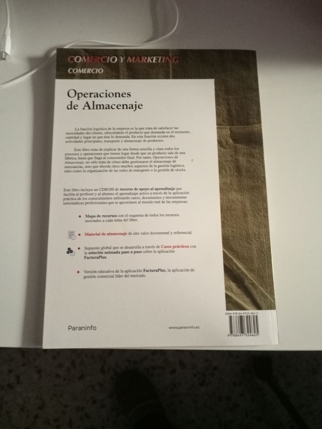 Operaciones de almacenaje