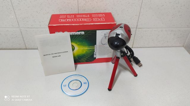 FOTOCAMERA PC, WEBCAM CON TREPPIEDE