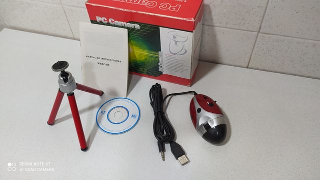 FOTOCAMERA PC, WEBCAM CON TREPPIEDE