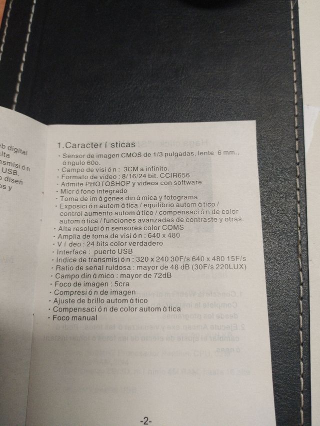 FOTOCAMERA PC, WEBCAM CON TREPPIEDE