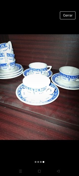 juego de tazas de café