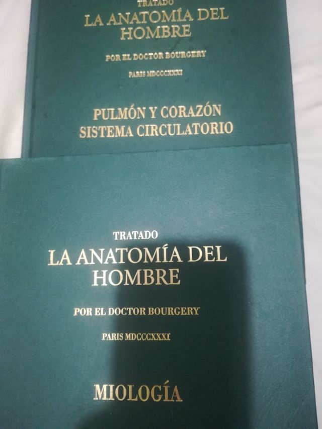 Tratado la anatomía del Hombre4 tomos