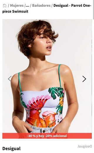 Bañador Desigual talla S