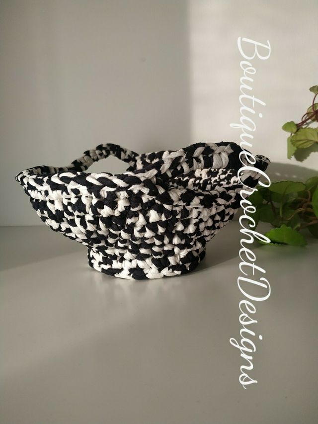 cesta con asas trapillo