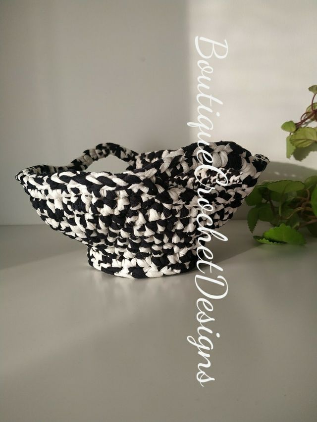 cesta con asas trapillo