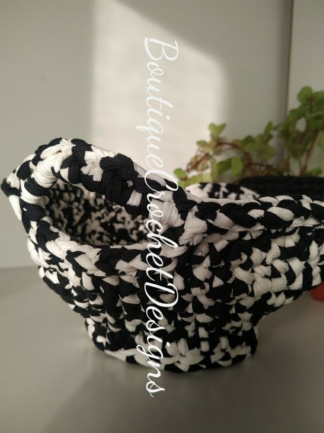 cesta con asas trapillo