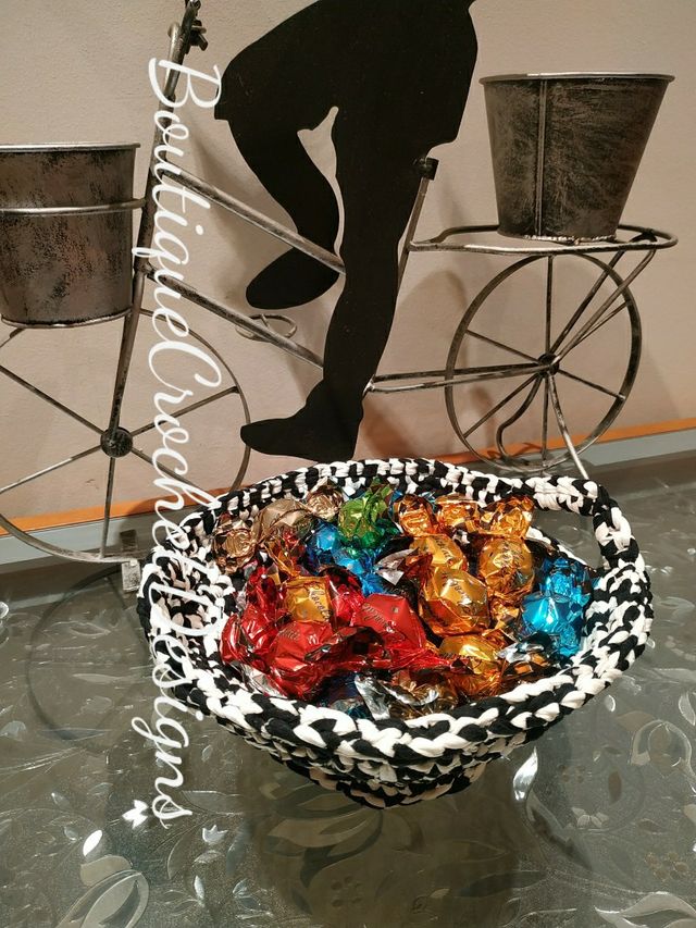 cesta con asas trapillo