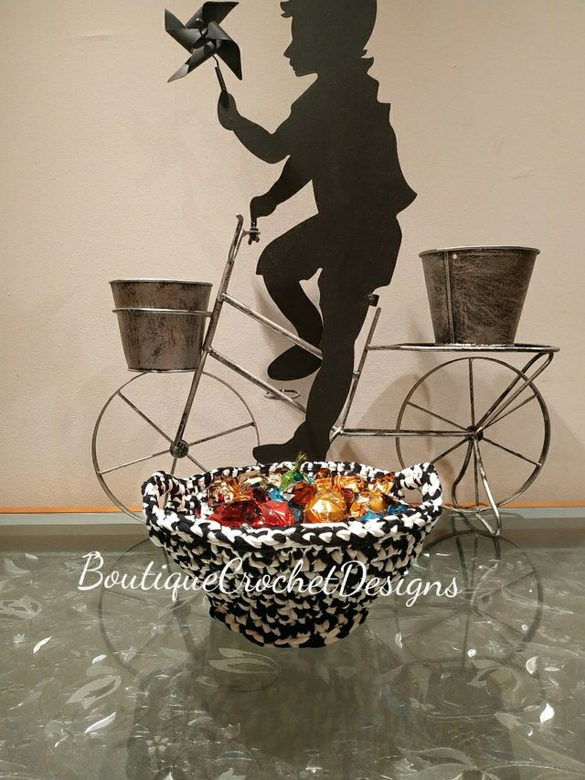 cesta con asas trapillo