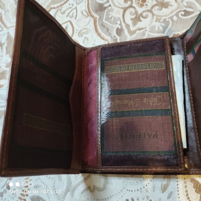 Borsellino uomo in pelle Fabio Massari