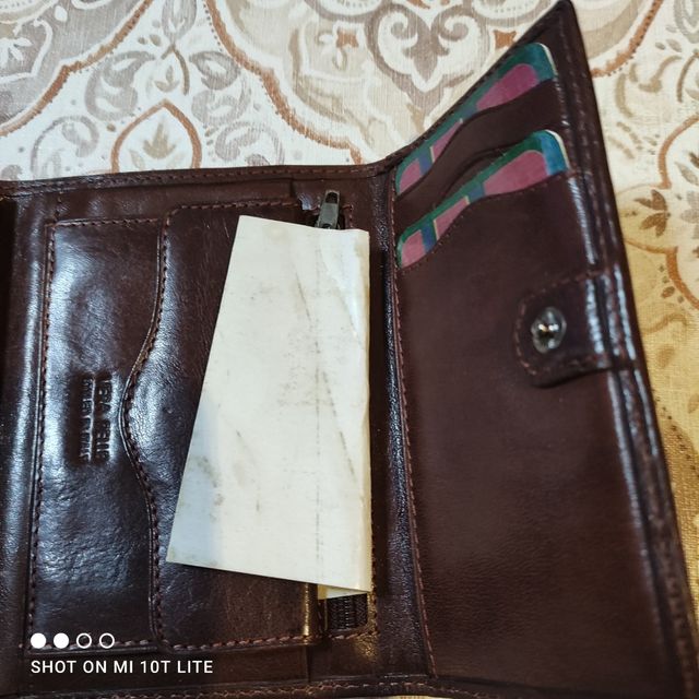 Borsellino uomo in pelle Fabio Massari