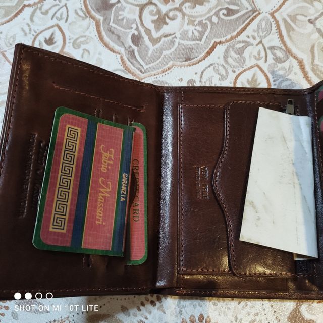 Borsellino uomo in pelle Fabio Massari