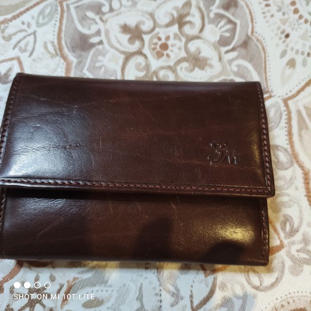 Borsellino uomo in pelle Fabio Massari