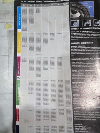 Fundas antideslizantes para nieve y hielo