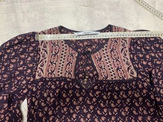 Blusa de Zara marrón 