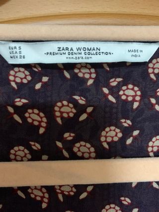 Blusa de Zara marrón 