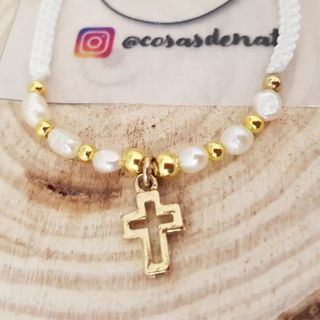 pulsera cruz