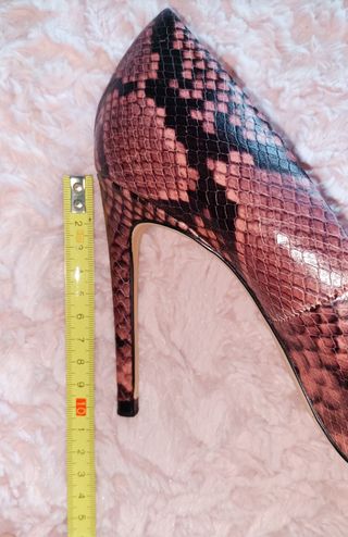 Tacones leopardo rosa