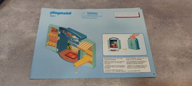Playmobil 5641 cofre tienda de surf
