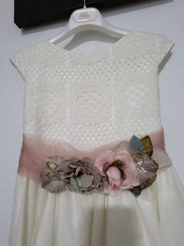 Vestido de comunión 115  [talla 9/10)