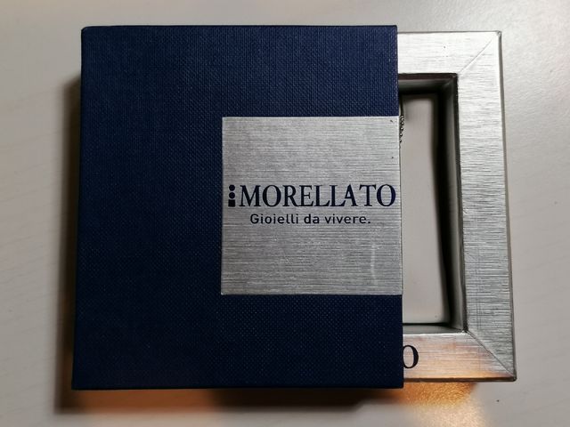 Collana Morellato in acciaio, "Kiss me stupid"