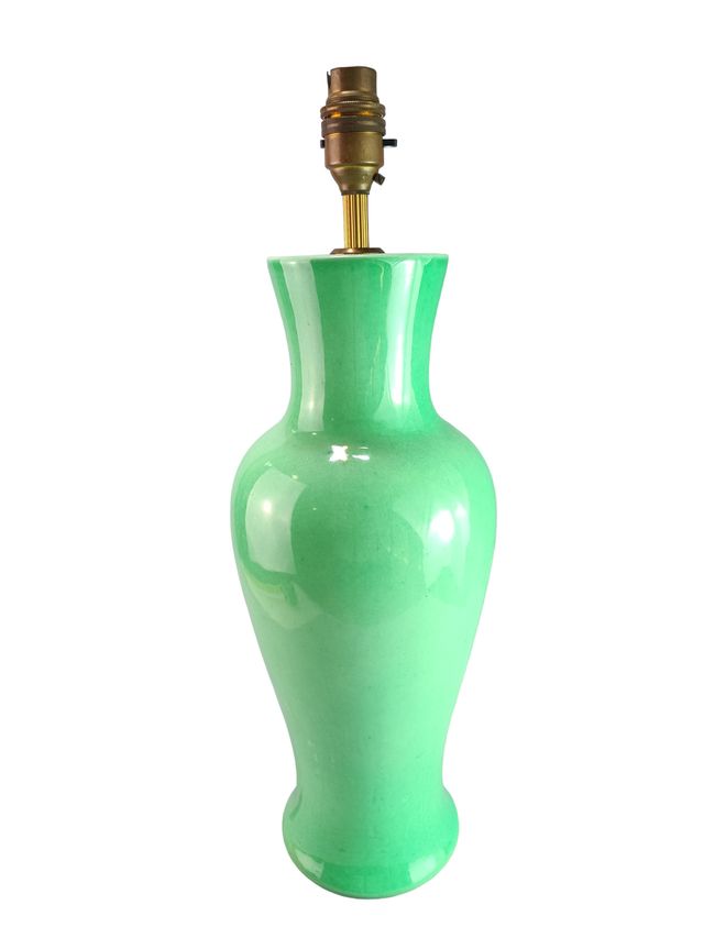 Lampara japonesa vintage mid-century ceramica