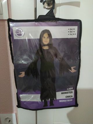 Disfraz de niña monster