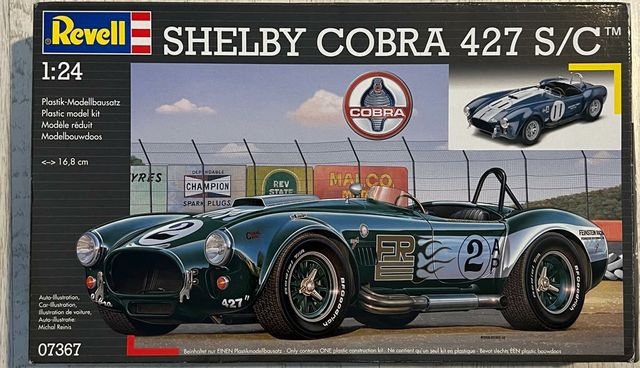 Maqueta REVELL 1/24 SHELBY COBRA 427 S/C