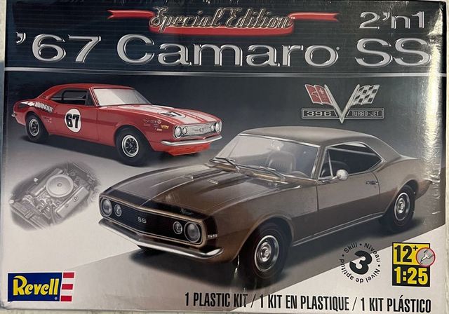 Maqueta Revell 1/25 Chevrolet Camaro SS 67