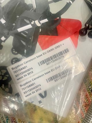 Silla bebé Bugaboo Camaleón + accesorios