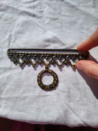 Bronce antiguo herraje Bell Pull tapiz muebles XIX