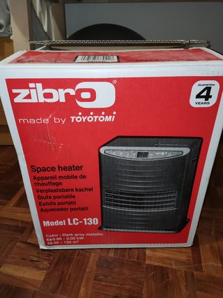 ESTUFA PARAFINA ELECTRONICA LC 130 ZIBRO