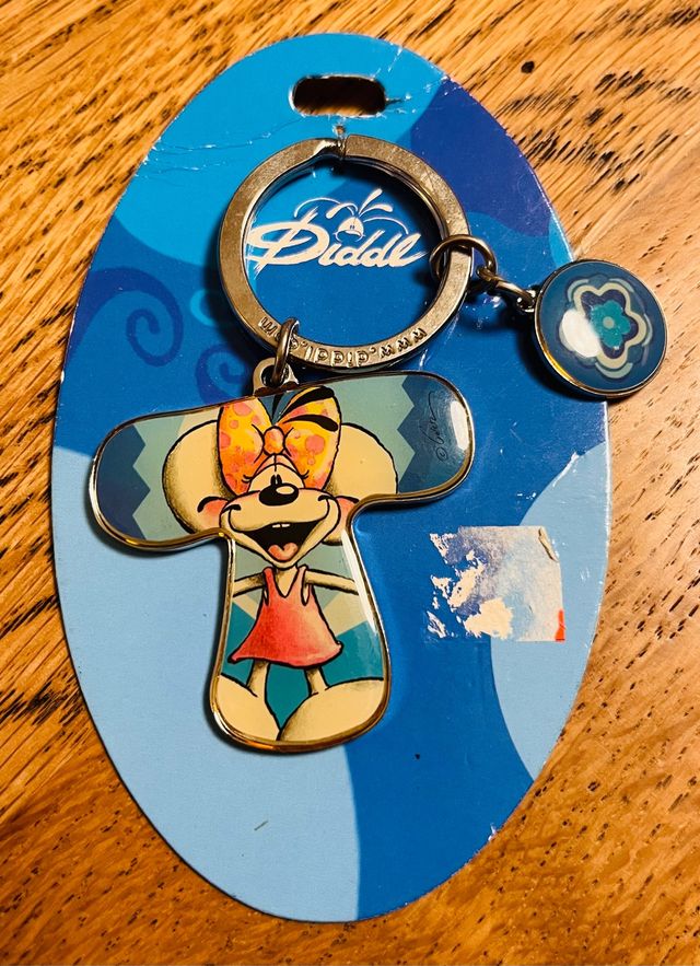 Portachiavi Diddl lettera T