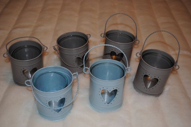 lanterna portacandela metallo cuore 2.99 al pezzo