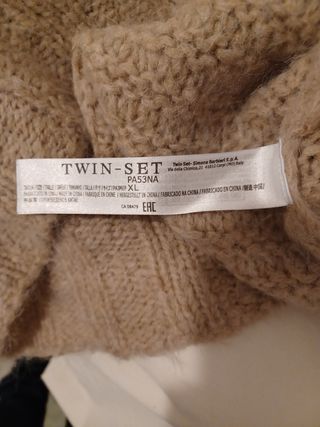 Vestido marrón Twin Set T. S-XL