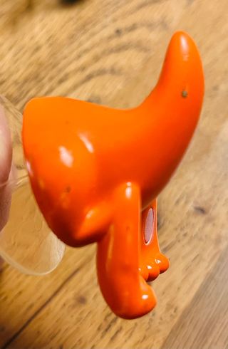 Set 2 appendini con ventosa canguro e coccodrillo